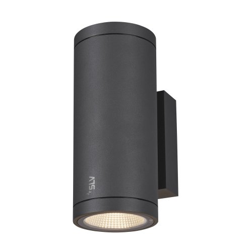 SLV ENOLA ROUND UP/DOWN M Outdoor LED wandopbouwarmatuur antraciet CCT 300 - Slv 1003425 1 h rgb - 20023654