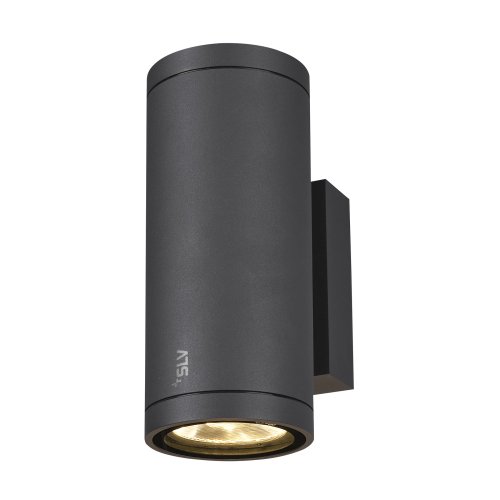 SLV ENOLA ROUND UP/DOWN M Outdoor LED wandopbouwarmatuur antraciet CCT 300 - Slv 1003425 1005205 1 h rgb - 20023654