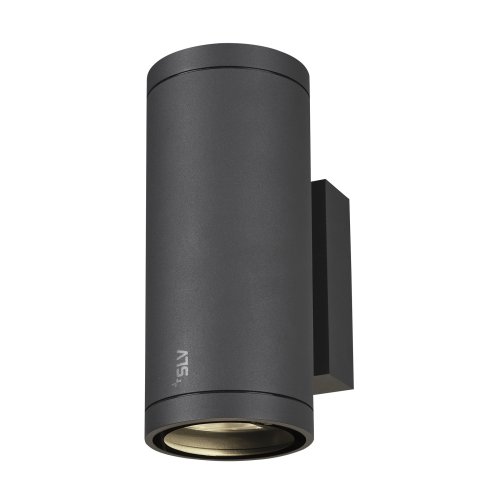 SLV ENOLA ROUND UP/DOWN M Outdoor LED wandopbouwarmatuur antraciet CCT 300 - Slv 1003425 1005206 3 rgb - 20023654