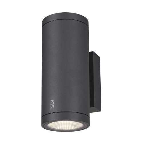 SLV ENOLA ROUND UP/DOWN M Outdoor LED wandopbouwarmatuur antraciet CCT 300 - Slv 1003425 3 rgb - 20023654
