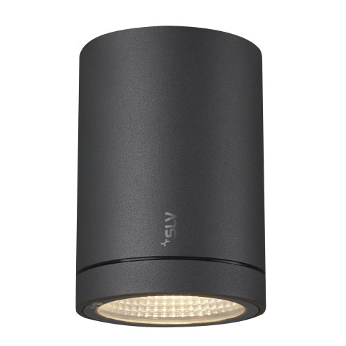 SLV ENOLA ROUND S Outdoor LED plafondopbouwarmatuur antraciet CCT 3000/400 - Slv 1003426 1 h rgb - 20023655