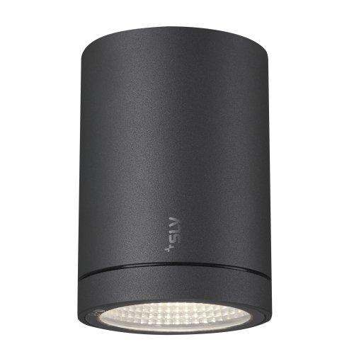 SLV ENOLA ROUND S Outdoor LED plafondopbouwarmatuur antraciet CCT 3000/400 - Slv 1003426 3 rgb - 20023655