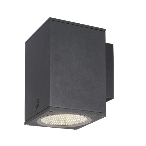 SLV ENOLA SQUARE L single Outdoor LED wandopbouwarmatuur antraciet CCT 300 - Slv 1003437 3 rgb - 20023664