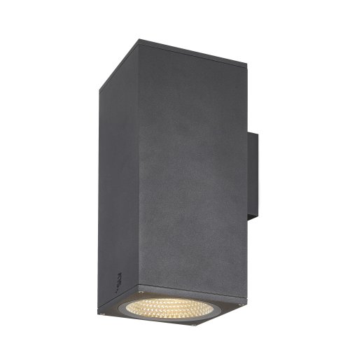 SLV ENOLA SQUARE UP/DOWN L Outdoor LED wandopbouwarmatuur antraciet CCT 30 - Slv 1003438 1 h rgb - 20023665