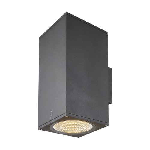 SLV ENOLA SQUARE UP/DOWN L Outdoor LED wandopbouwarmatuur antraciet CCT 30 - Slv 1003438 2 rgb - 20023665