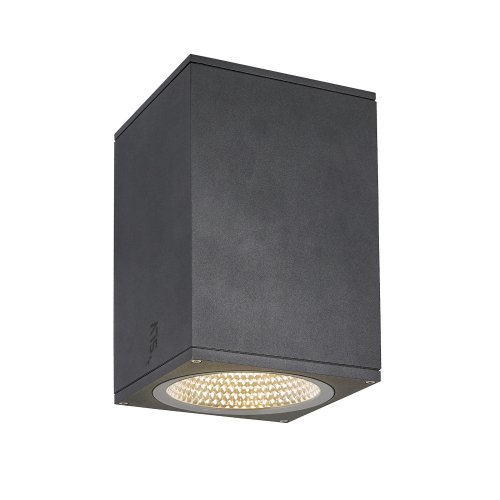 SLV ENOLA SQUARE L Outdoor LED plafondopbouwarmatuur antraciet CCT 3000/40 - Slv 1003439 1 h rgb - 20023666