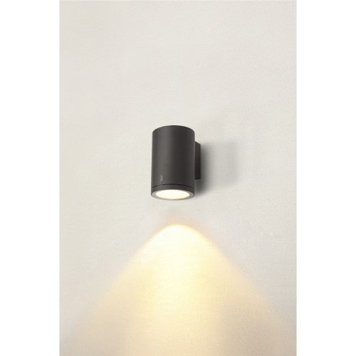 SLV ENOLA ROUND L single Outdoor LED wandopbouwarmatuur antraciet CCT 3000 - Slv 1003440 1005263 ma1 rgb - 20023667