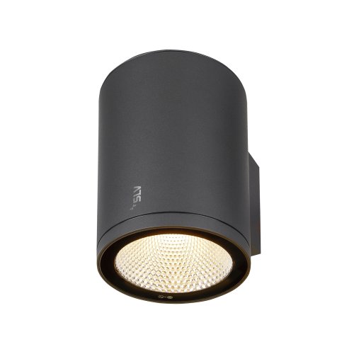 SLV ENOLA ROUND L single Outdoor LED wandopbouwarmatuur antraciet CCT 3000 - Slv 1003440 2 rgb - 20023667
