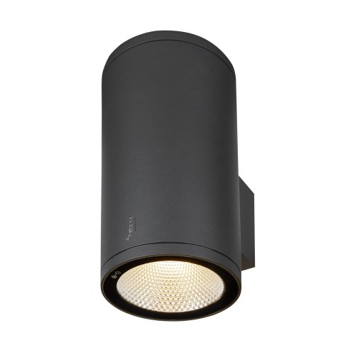 SLV ENOLA ROUND UP/DOWN L Outdoor LED wandopbouwarmatuur antraciet CCT 300 - Slv 1003441 2 rgb - 20023668