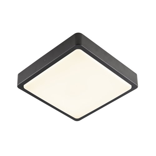 SLV AINOS SQUARE Outdoor LED wand- en plafondopbouwarmatuur antraciet CCT  - Slv 1003450 2 rgb - 20023675