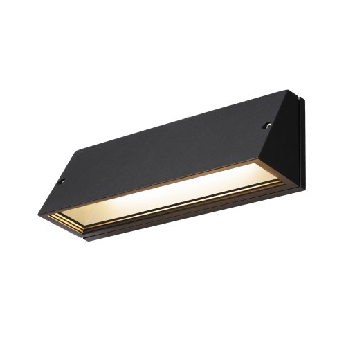 SLV PEMA&reg; Outdoor LED wandopbouwarmatuur zwart CCT switch 3000/4000K - Slv 1003453 1 h rgb - 20023678