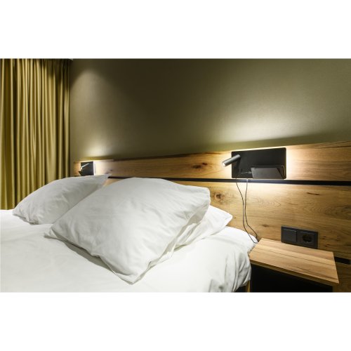 SLV SOMNILA SPOT, Indoor LED-wandopbouwarmatuur 3000K zwart, versie rechts - Slv 1003456 1003455 a1 rgb - 20023681
