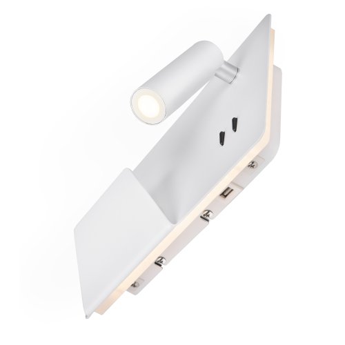 SLV SOMNILA SPOT, Indoor LED-wandopbouwarmatuur 3000K wit, versie links in - Slv 1003457 4 rgb - 20023682