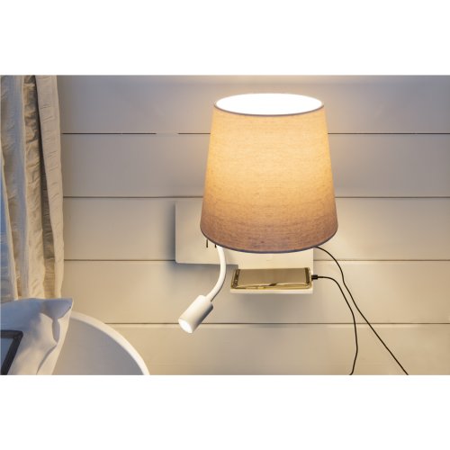 SLV SOMNILA FLEX, Indoor LED-wandopbouwarmatuur 3000K wit, versie rechts i - Slv 1003460 a1 rgb - 20023685