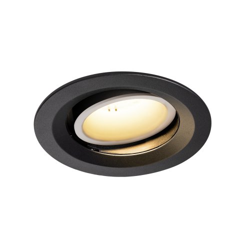 SLV NUMINOS&reg; MOVE DL M, Indoor led plafondinbouwlamp zwart/wit 2700 K 40&deg;  - Slv 1003557 1 h rgb - 20023705