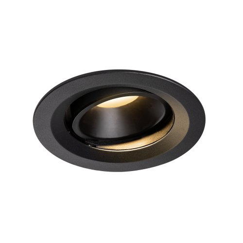 SLV NUMINOS&reg; MOVE DL M, Indoor led plafondinbouwlamp zwart/zwart 2700 K 55 - Slv 1003559 1 h rgb - 20023707