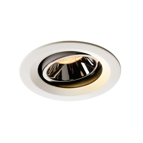 SLV NUMINOS&reg; MOVE DL M, Indoor led plafondinbouwlamp wit/chroom 2700 K 55&deg; - Slv 1003573 1 h rgb - 20023718