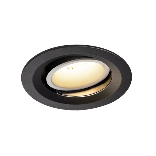 SLV NUMINOS&reg; MOVE DL M, Indoor led plafondinbouwlamp zwart/wit 3000 K 55&deg;  - Slv 1003584 1 h rgb - 20023726