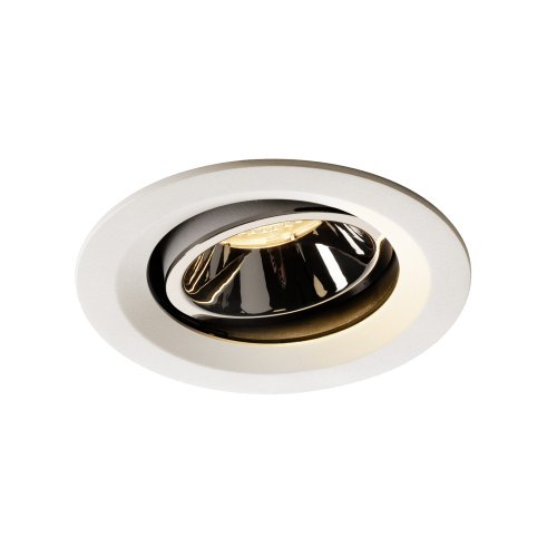 SLV NUMINOS&reg; MOVE DL M, Indoor led plafondinbouwlamp wit/chroom 3000 K 55&deg; - Slv 1003597 1 h rgb - 20023736
