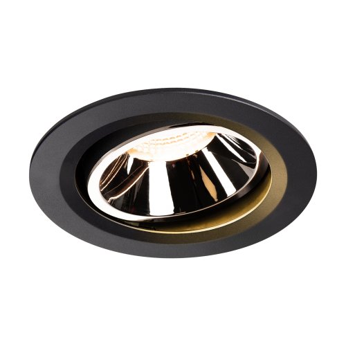 SLV NUMINOS&reg; MOVE DL L, Indoor led plafondinbouwlamp zwart/chroom 2700 K 4 - Slv 1003630 1 h rgb - 20023760