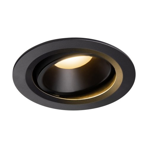 SLV NUMINOS&reg; MOVE DL L, Indoor led plafondinbouwlamp zwart/zwart 2700 K 55 - Slv 1003631 1 h rgb - 20023761