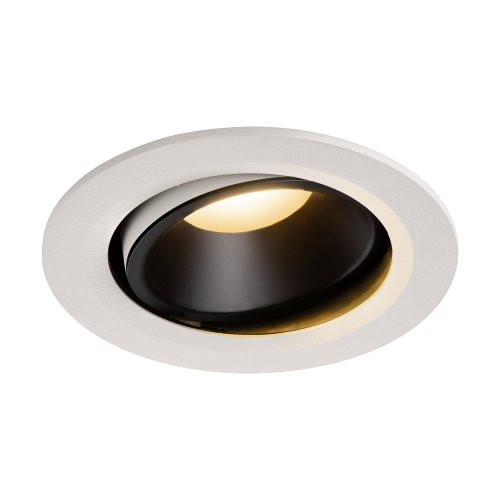 SLV NUMINOS&reg; MOVE DL L, Indoor led plafondinbouwlamp wit/zwart 2700 K 55&deg;  - Slv 1003643 1 h rgb - 20023770