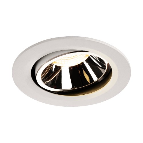 SLV NUMINOS&reg; MOVE DL L, Indoor led plafondinbouwlamp wit/chroom 3000 K 40&deg; - Slv 1003666 1 h rgb - 20023787