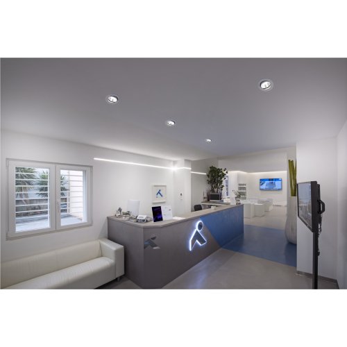 SLV NUMINOS&reg; MOVE DL L, Indoor led plafondinbouwlamp wit/chroom 3000 K 40&deg; - Slv 1003666 a1 h rgb - 20023787