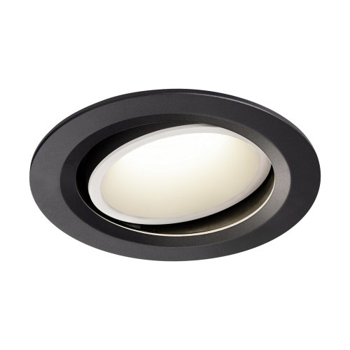 SLV NUMINOS&reg; MOVE DL L, Indoor led plafondinbouwlamp zwart/wit 4000 K 20&deg;  - Slv 1003674 1 h rgb - 20023792