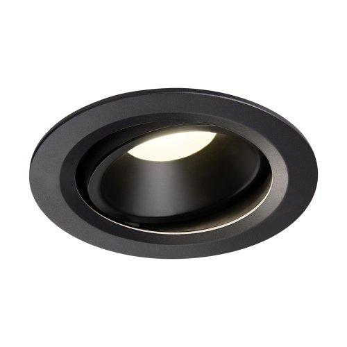 SLV NUMINOS&reg; MOVE DL L, Indoor led plafondinbouwlamp zwart/zwart 4000 K 55 - Slv 1003679 1 h rgb - 20023797