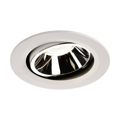 SLV NUMINOS&reg; MOVE DL L, Indoor led plafondinbouwlamp wit/chroom 4000 K 40&deg; - Slv 1003690 1 h rgb - 20023805