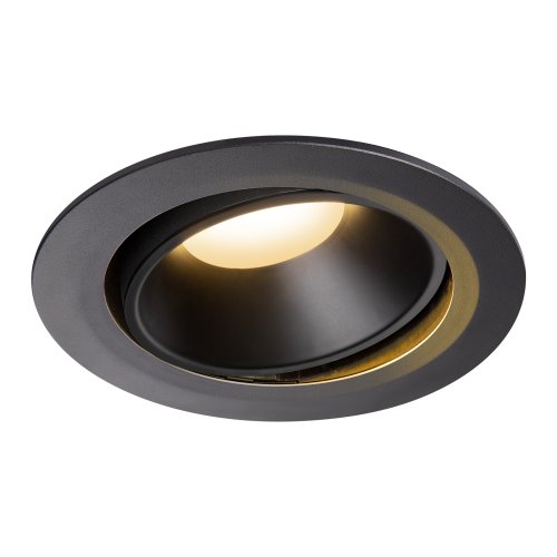 SLV NUMINOS&reg; MOVE DL XL, Indoor led plafondinbouwlamp zwart/zwart 2700 K 4 - Slv 1003700 1 h rgb - 20023812