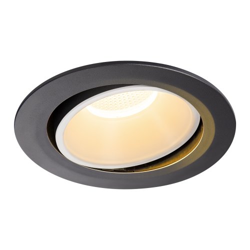SLV NUMINOS&reg; MOVE DL XL, Indoor led plafondinbouwlamp zwart/wit 2700 K 55&deg; - Slv 1003704 1 h rgb - 20023816