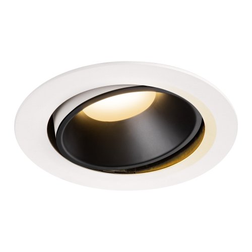 SLV NUMINOS&reg; MOVE DL XL, Indoor led plafondinbouwlamp wit/zwart 2700 K 20&deg; - Slv 1003709 1 h rgb - 20023818