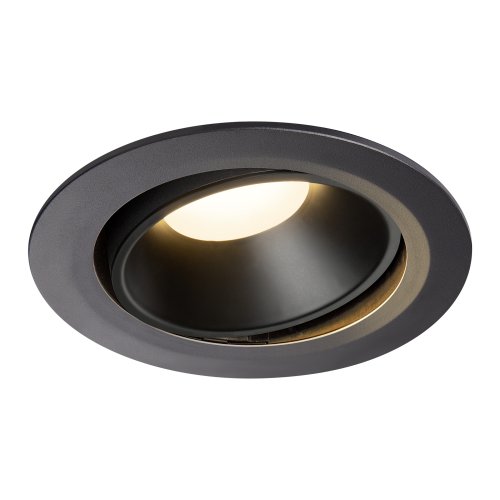 SLV NUMINOS&reg; MOVE DL XL, Indoor led plafondinbouwlamp zwart/zwart 3000 K 5 - Slv 1003727 1 h rgb - 20023833