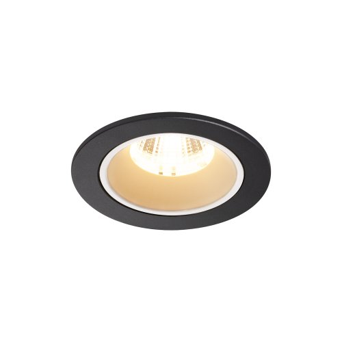 SLV NUMINOS&reg; DL S, Indoor led plafondinbouwlamp zwart/wit 2700 K 55&deg; - Slv 1003776 1 h rgb - 20023870