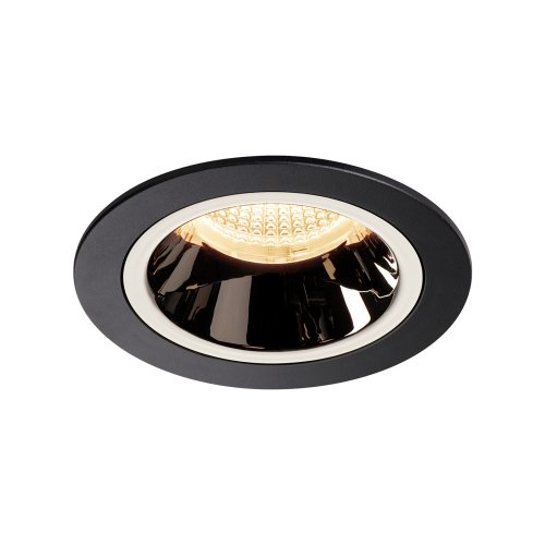 SLV NUMINOS&reg; DL M, Indoor led plafondinbouwlamp zwart/chroom 2700 K 20&deg; - Slv 1003843 1 h rgb - 20023919