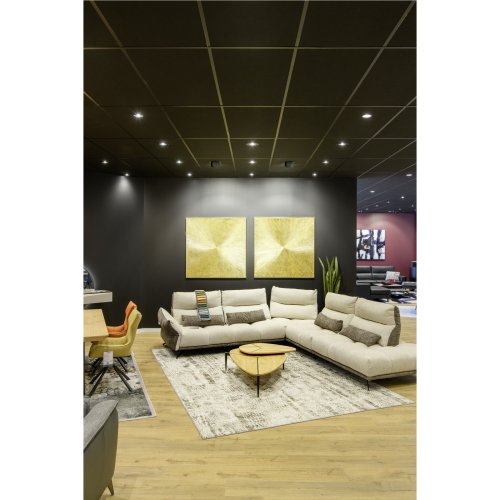 SLV NUMINOS&reg; DL M, Indoor led plafondinbouwlamp zwart/chroom 3000 K 55&deg; - Slv 1003873 1005942 a1 - 20023943