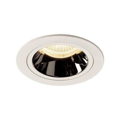 SLV NUMINOS&reg; DL M, Indoor led plafondinbouwlamp wit/chroom 3000 K 20&deg; - Slv 1003879 1 h rgb - 20023946