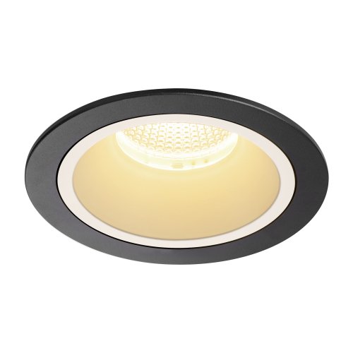 SLV NUMINOS&reg; DL L, Indoor led plafondinbouwlamp zwart/wit 3000 K 40&deg; - Slv 1003941 1 h rgb - 20023993