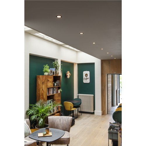 SLV NUMINOS&reg; DL L, Indoor led plafondinbouwlamp zwart/zwart 3000 K 55&deg; - Slv 1003943 a1 h rgb - 20023995