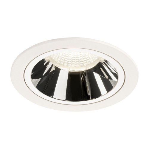SLV NUMINOS&reg; DL L, Indoor led plafondinbouwlamp wit/chroom 4000 K 55&deg; - Slv 1003981 1 h rgb - 20024024