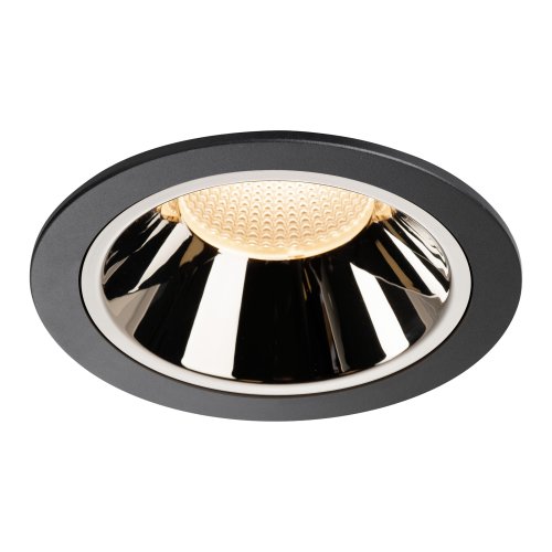 SLV NUMINOS&reg; DL XL, Indoor led plafondinbouwlamp zwart/chroom 2700 K 20&deg; - Slv 1003987 1 h rgb - 20024027