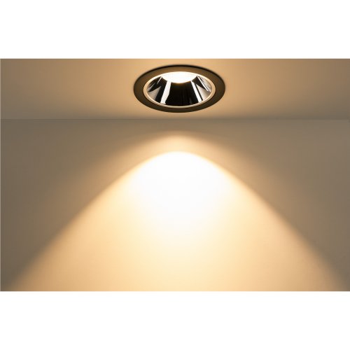 SLV NUMINOS&reg; DL XL, Indoor led plafondinbouwlamp zwart/chroom 3000 K 40&deg; - Slv 1004014 ma1 rgb - 20024048