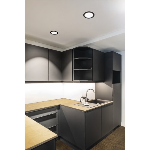 SLV NUMINOS&reg; DL XL, Indoor led plafondinbouwlamp zwart/wit 3000 K 55&deg; - Slv 1004016 a1 h rgb - 20024050