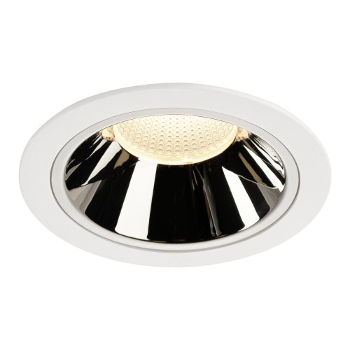 SLV NUMINOS&reg; DL XL, Indoor led plafondinbouwlamp wit/chroom 3000 K 55&deg; - Slv 1004029 1 h rgb - 20024060