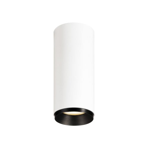 SLV NUMINOS&reg; CL PHASE S, Indoor led plafondopbouwlamp wit/zwart 3000 K 24&deg; - Slv 1004134 1 h rgb - 20024136