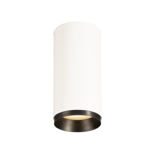 SLV NUMINOS&reg; CL PHASE M, Indoor led plafondopbouwlamp wit/zwart 3000 K 24&deg; - Slv 1004230 1 h rgb - 20024208