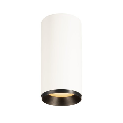 SLV NUMINOS&reg; CL PHASE L, Indoor led plafondopbouwlamp wit/zwart 2700 K 60&deg; - Slv 1004320 1 h rgb - 20024276