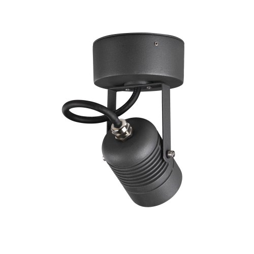 SLV LED SPOT SP, Outdoor led wandopbouwlamp antraciet 3000 K - Slv 1004649 3 rgb - 20024523